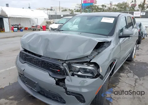 2021 Dodge Durango Gt Plus Rwd из США, поврежденный, VIN 1C4RDHDG1MC659811